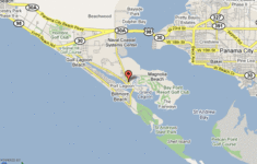 Map Of Panama City Beach Florida