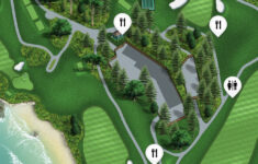 Map Of Pebble Beach Golf Course The Best Beaches In The World