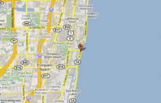 Map Of Quality Inn Pompano Beach Pompano Beach