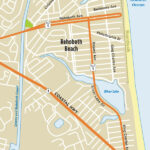 Map Of Rehoboth Beach DE Visit Delaware Beaches Rehoboth Bethany