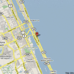 Map Of Rodeway Inn Daytona Beach Daytona Beach