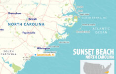 Map Of Sunset Beach North Carolina Live Beaches