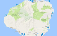 Map Of The Best Beaches In Kauai Hawaii X Days In Y