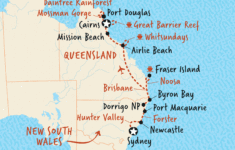 Map Of The East Coast Of Australia Image Florida Map