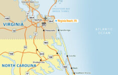 Map Of Virginia Beach Virginia Live Beaches