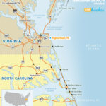Map Of Virginia Beach Virginia Live Beaches