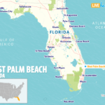 Map Of West Palm Beach Florida Live Beaches