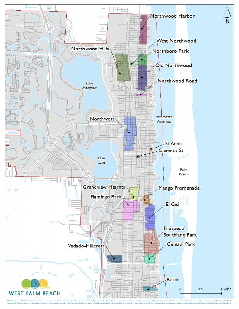 Map Of West Palm Beach Florida Showing City Limits Printable Maps