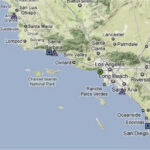 Map Southern California Coast Maps Of California Map Southern For