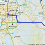 MapQuest Maps Driving Directions Map Cocoa Beach Union Park Orlando