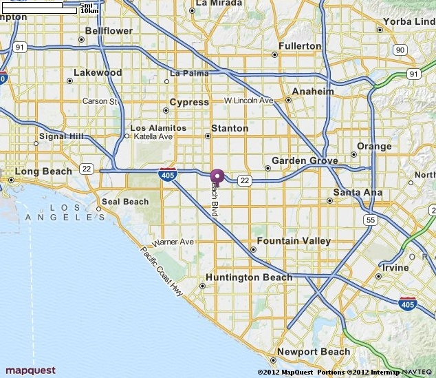 Huntington Beach Mapquest