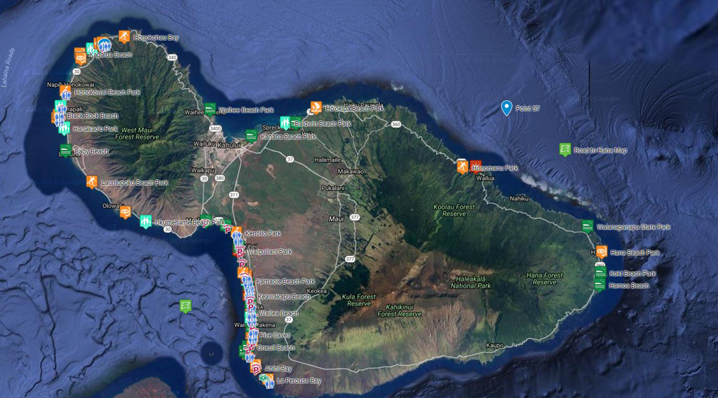 Maui s Best Beaches Maps Photos Snorkel Info