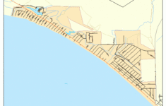 Mexico Beach Florida Street Map 1244300