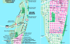 Miami Beach Tourist Attractions Map