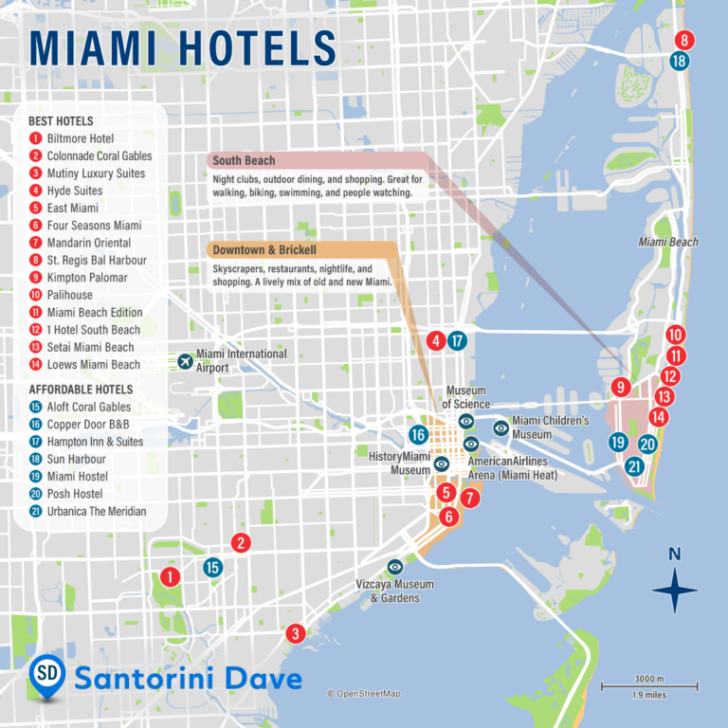 Miami Hotel Map Best Areas Neighborhoods Places To Stay 728x728 