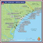 Myrtle Beach Boardwalk Hotels Map The Best Beaches In The World