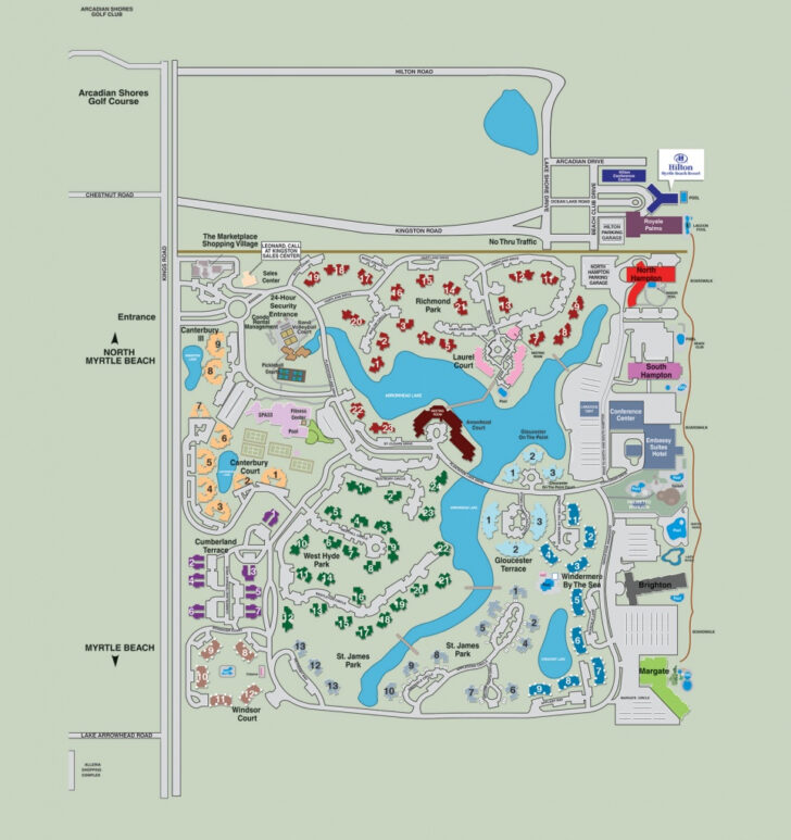 Myrtle Beach Florida Map Printable Maps | Beach Map