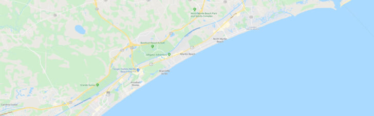 Myrtle Beach Map Google