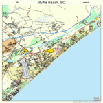 Myrtle Beach South Carolina Street Map 4549075