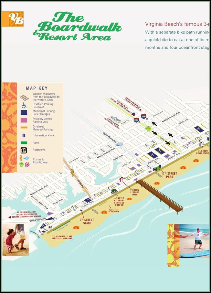 Myrtle Beach Map Of Hotels And Attractions