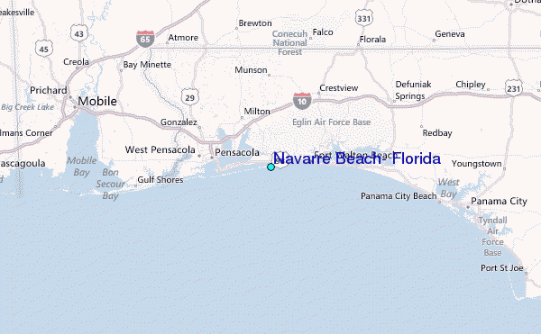 Navarre Beach Map Gadgets 2018