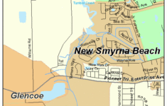 New Smyrna Beach Florida Street Map 1248625