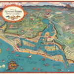 Newport Beach Map Pictorial Map Of Newport Beach Ca Etsy In 2021