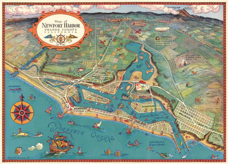 Newport Beach Map