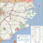 North Carolina Coast Map With Beaches