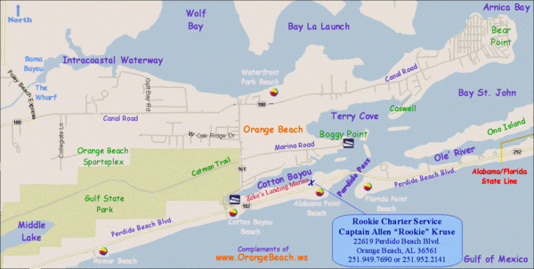 Orange Beach Florida Map Zone Map