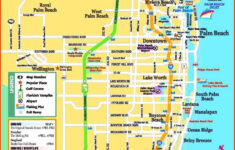 Palm Beach County Tourist Map Palm Beach County Tourist Map Palm Beach