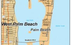 Palm Beach Florida Street Map 1254025