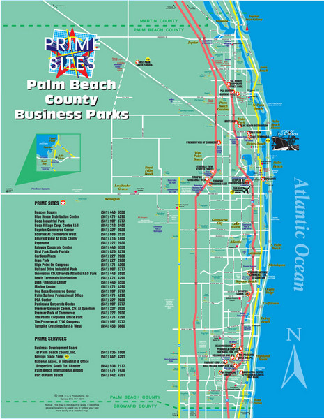 Palm Beach Tourist Map Palm Beach Mappery