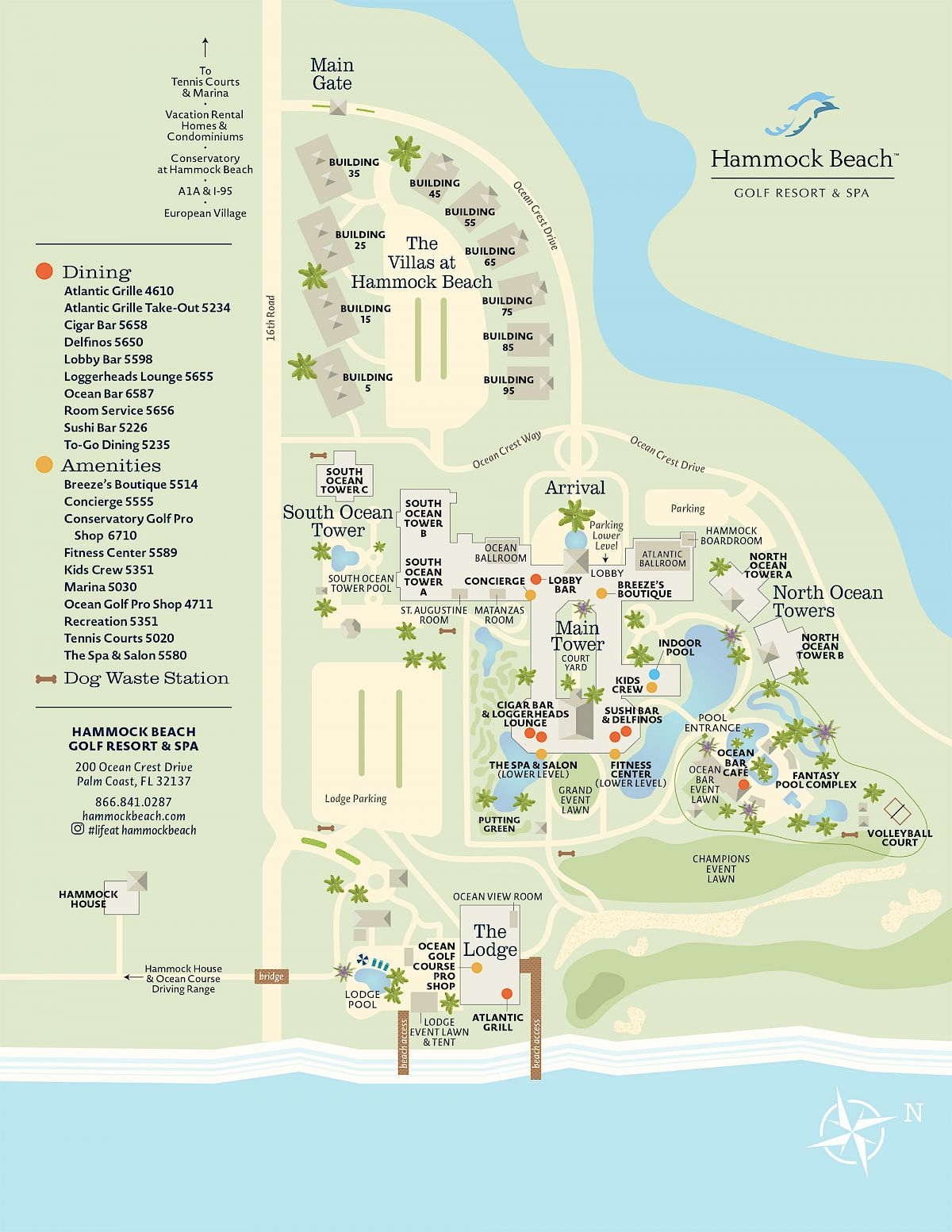 Palm Coast FL Rooms Suites Hammock Beach Resort