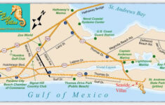 Panama City Beach Condo Map Maps For You