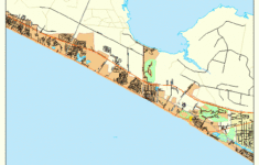 Panama City Beach Florida Street Map 1254725