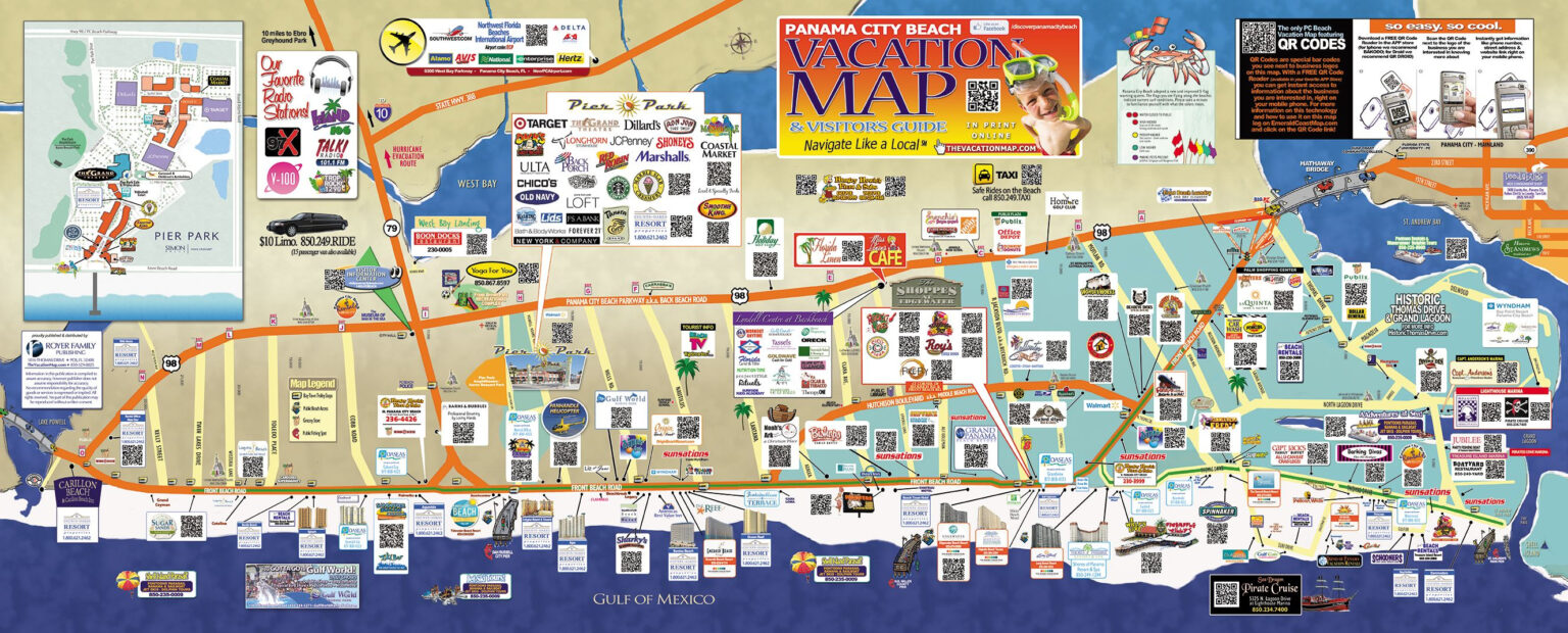 Panama City Beach Map Panama City Beach Map Panama City Beach | Beach Map