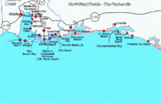 Panhandle Beaches Florida Map Florida Map