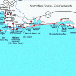 Panhandle Beaches Florida Map Florida Map