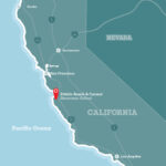 Pebble Beach California Map Secretmuseum