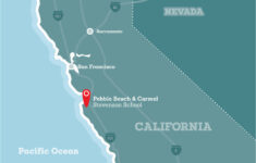 Pebble Beach California Map Secretmuseum