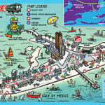 Pensacola Beach Pensacola Florida Map
