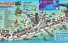 Pensacola Beach Pensacola Florida Map