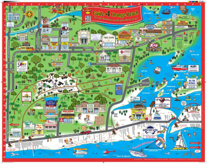 Orange Beach Map