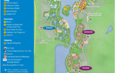 PHOTOS New Guide Map For Disney s Caribbean Beach Resort