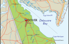 Physical Map Of Delaware Ezilon Maps