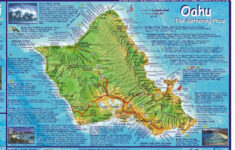 Pin By Laura Holzhuter On Beautiful Places Oahu Map Oahu Beach