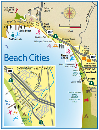 Pismo Beach Travel Guide San Luis Obispo County Visitors Guide