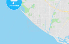 Printable Street Map Of Huntington Beach California HEBSTREITS Sketches