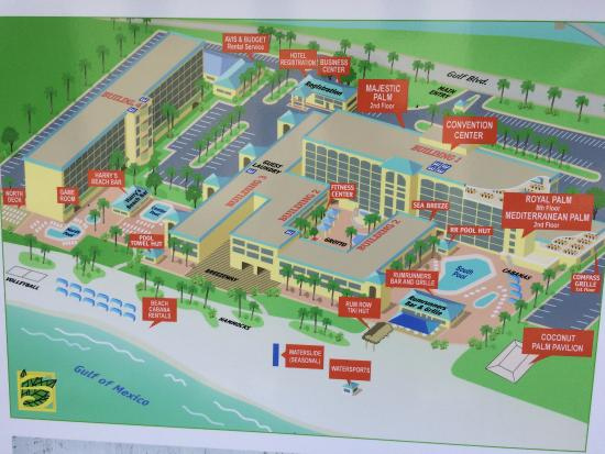 Property Map Picture Of Sirata Beach Resort St Pete Beach TripAdvisor